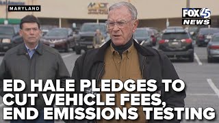Ed Hale pledges to cut vehicle fees, end emissions testing if elected governor