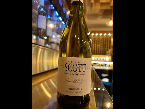 Wine Wednesday - Allan Scott Pinot Gris