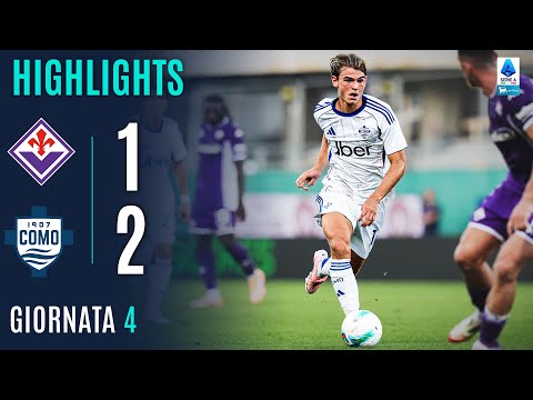 Video highlights della Fiorentina vs Como (1 a 2) - Giornata 4 - Fantacalcio e fantamedie