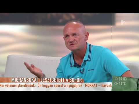 Megszólal a migránsokat ijesztgető kamionos - tv2.hu/mokka