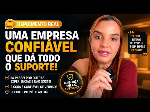 Depoimento de cliente da Coda — vídeo 2