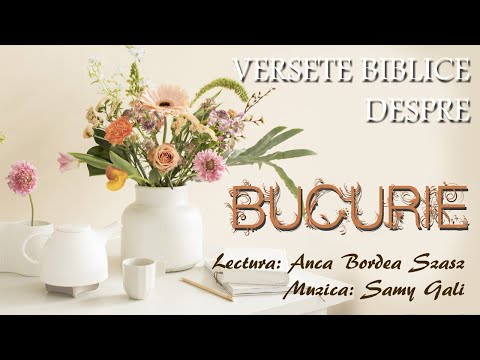 Versete biblice despre bucurie