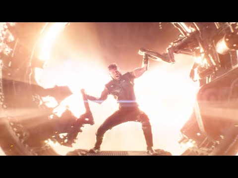 Groot Lifts Thor's Hammer - Making Stormbreaker Scene - Avengers Infinity War (2018)  Clip