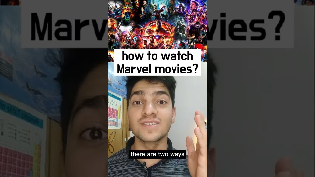 how to watch Marvel movies🤔#shorts #marvel