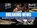 Giannis Antetokounmpo RULED OUT For Game 5 vs the Hawks | CBS Sports HQ