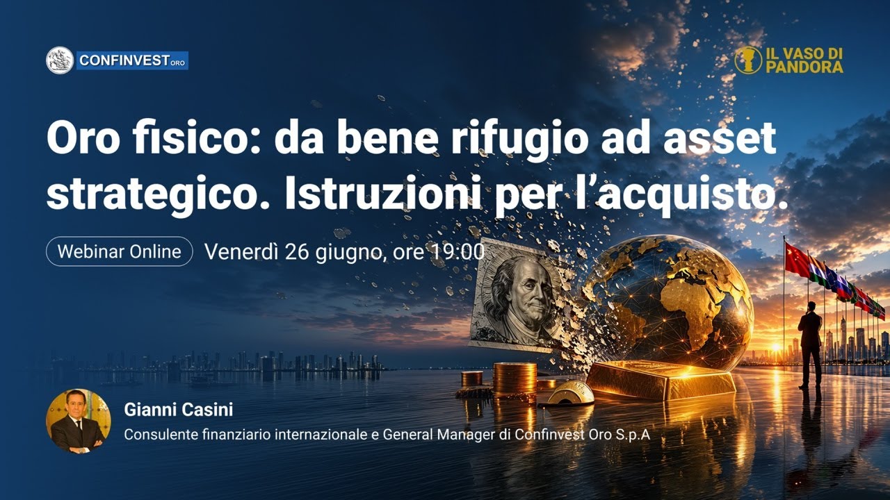 Oro fisico: Da bene rifugio ad asset strategico. Istruzioni per l'acquisto - Gianni Casini