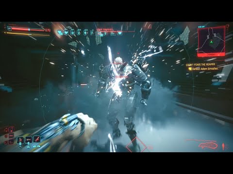 Solo Arasaka Tower with katana and tech sniper build (very hard)