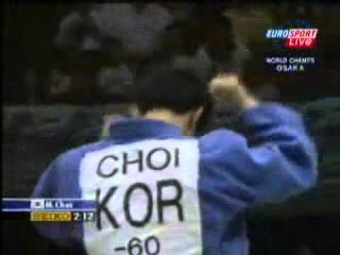 JUDO 2003 World Championships: Min-Ho Choi (KOR) - Craig Fallon (GBR)