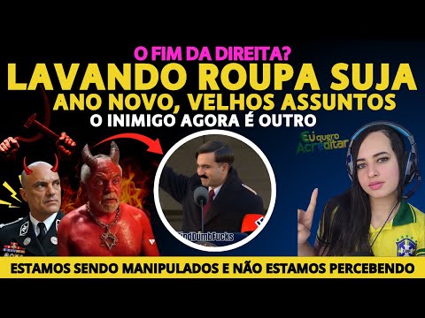 O FIM DA DIREITA?  LAVANDO ROUPA SUJA | O INIMIGO AGORA É OUTRO