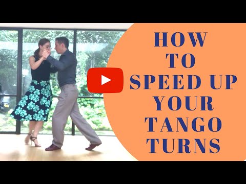 Tango Turns: Giro with acceleration (molinete)