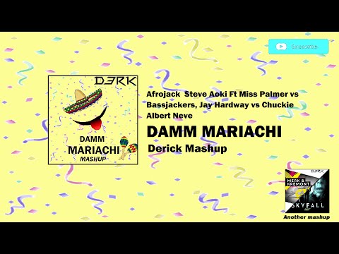 Afrojack vs Bassjackers,Jay Hardway vs Chuckie Albert Neve-Damn Mariachi (Derick Mashup)