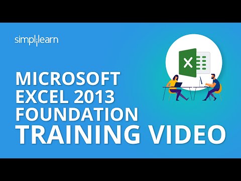 Microsoft Excel 2013 Foundation Training Video | MOS Foundation Excel 2013 Tutorials