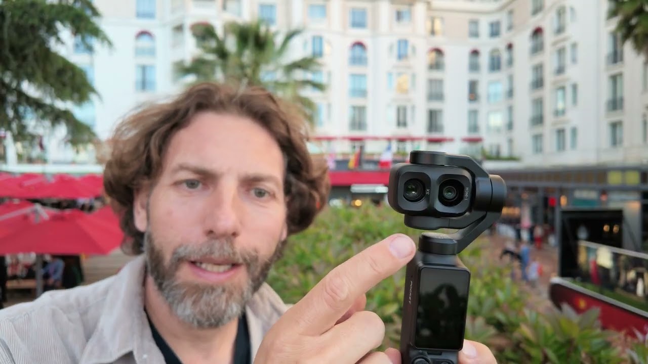 At Cannes for DJI Osmo Pocket 4P launch - YouTube