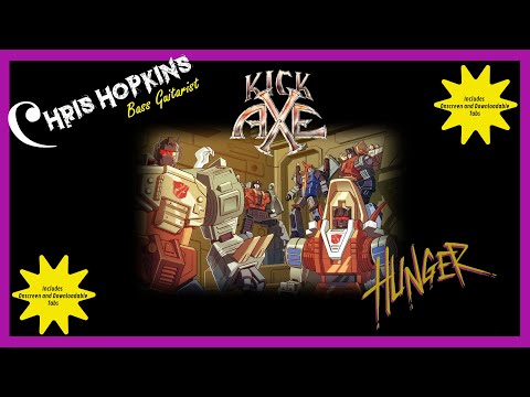 Thumbnail for EP 64 Kick Axe - Hunger - Bass Cover (includes onscreen and downloadable tab files) by Victor Langen