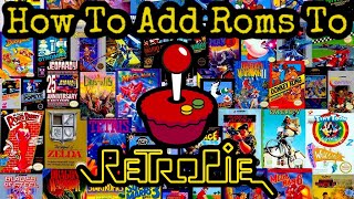 How To Add Roms To RetroPie - Raspberry Pi Video Game Card Rom Tutorial - RetroPie Guy