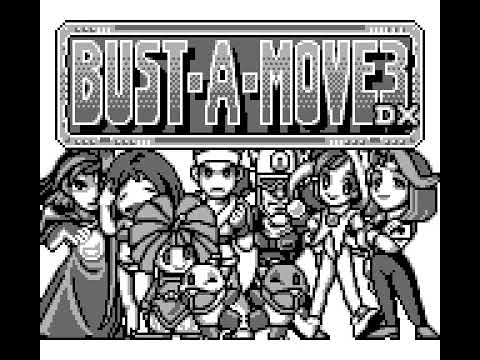 Bust-A-Move 3 DX - Title Screen (Game Boy)