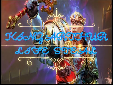 FIRST SMITE VIDEO! KING ARTHUR LIFESTEAL SOLO MIRROR!