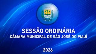 10ª SESSÃO ORDINÁRIA DA CÂMARA MUNICIPAL DE SÃO JOSÉ DO PIAUÍ