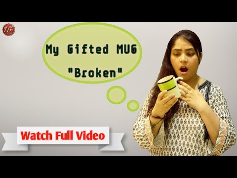 #brokenteacupdecoration || My Gifted MUG Broken|| Brokenteacup reuse/best out of Gifted items/ DIY