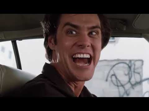 Ace Ventura Pet Detective 1994 — Funny Opening Scene (Package Delivery) — Jim Carrey