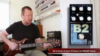 AMT Electronics : B2 Preamp & Effects Pedal