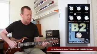Video thumbnail for AMT Electronics : B2 Preamp & Effects Pedal by Brett Kingman