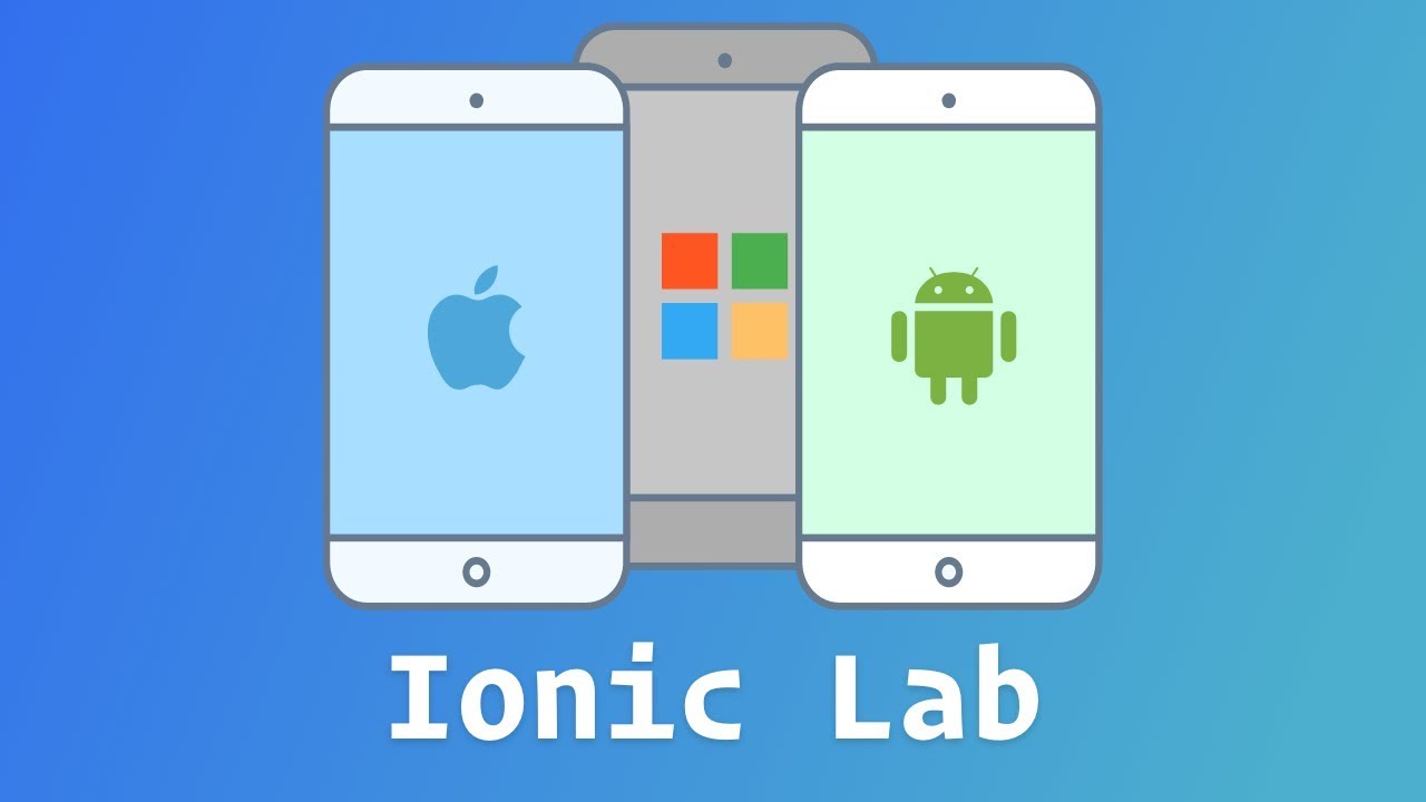 Run Your Ionic 3 Applications with Ionic Lab