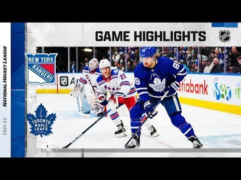 New York Rangers vs Toronto Maple Leafs | November 18, 2021 | Game Highlights | NHL Regular Season
