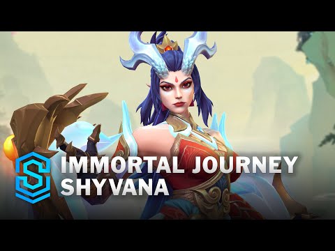 Immortal Journey Shyvana Wild Rift Skin Spotlight