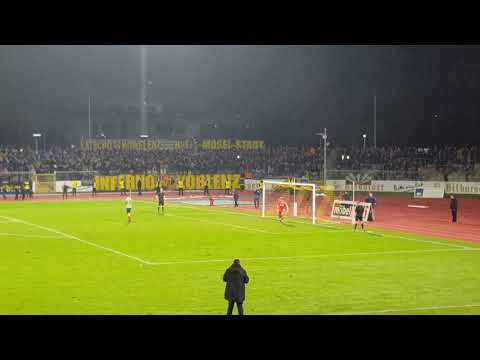 TUS Koblenz Eintracht Trier Viertelfinale Rheinlandpokal Dieter Paucken hält Elfmeter mal wieder