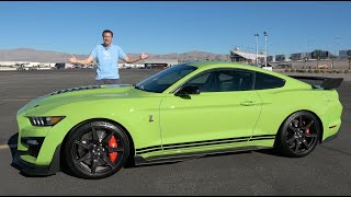 Thumbnail for video: The 2020 Shelby GT500 Is the Ultimate $100,000 Ford Mustang
