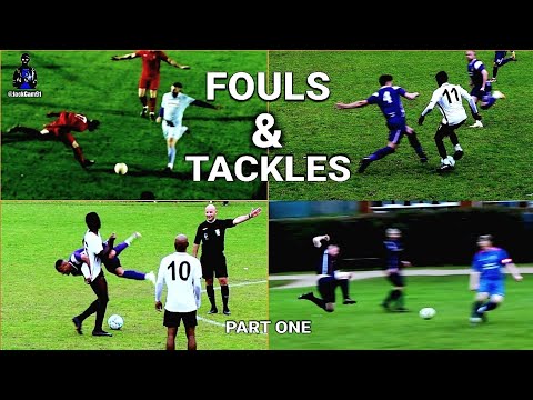 Fouls, Tackles & Football Drama Part 1 | UK Football Compilation ⚽
