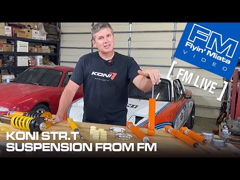 KONI STR.T Suspension from Flyin' Miata (FM Live)