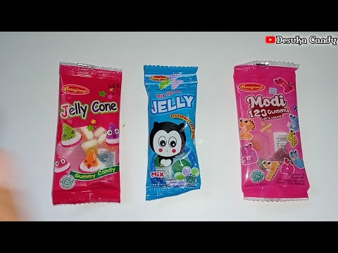 Some Lot's of Candies - Ranjani Jelly Cone Pink Ranjani Jelly Gummy Candy Blue Ranjani Modi 123 Pink