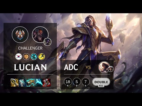 Lucian ADC vs Samira - KR Challenger Patch 10.25b