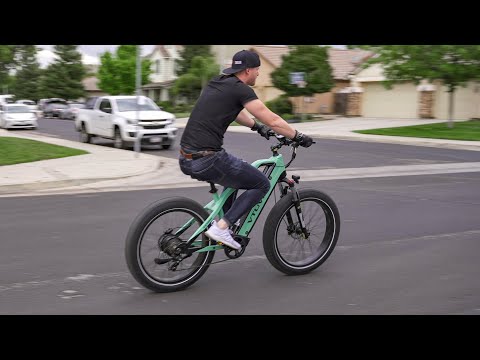 VTUVIA Gemini dual battery ebike 32.2 mph review