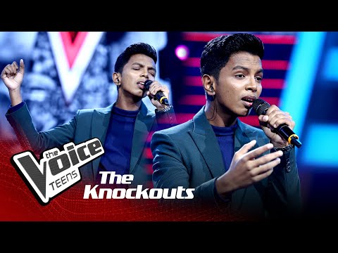 Yugendran Paniyarthnam |Mihirathi Wasantha Kale (මිහිරැති වසන්ත)|Knockouts|The Voice Teens Sri Lanka