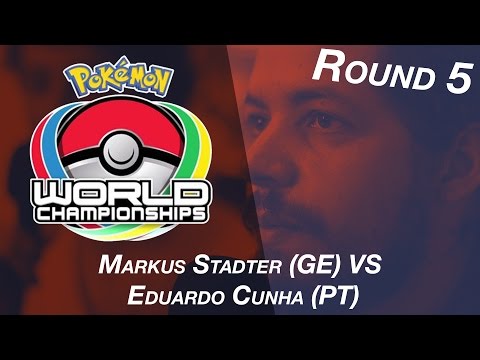 CHAMPIONNAT DU MONDE POKEMON 2016 : Day 1 - Round 5 - Markus Stadter (GE) VS  Eduardo Cunha (PT)