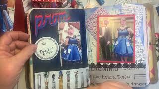 Journal With Me - Sewing Journal - Sewing Memory - Prom Dress - Dr. Who Theme - DIY Journal