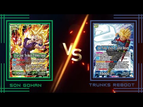 DBS Set 21 Weekly Locals - Son Gohan vs Trunks Reboot