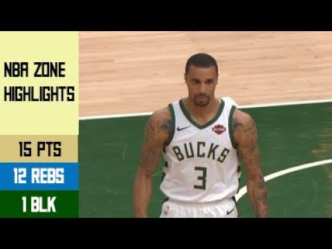 George Hill & Pat Connaughton Highlights vs Raptors CFG5 - 15 Pts, 12 Rebs, 1 Blk (23.05.19)