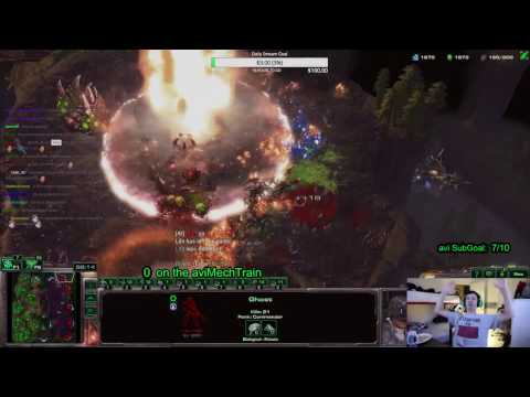 [Starcraft 2] Avilo - Triple Nuke vs (fake) Life
