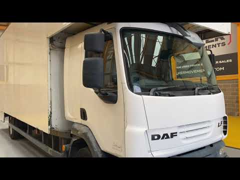 New In Stocklist For Sale: DAF LF45 160 EURO 4 4X2 7.5 TONNE REMOVAL/BOX TRUCK - 2007 - BX07 RNZ