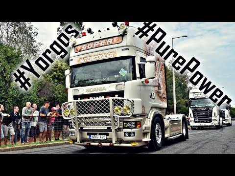 LOUD Scania 164l 580 V8 DRAG & RIDE ('Yorgos Project', Kaposi EV)
