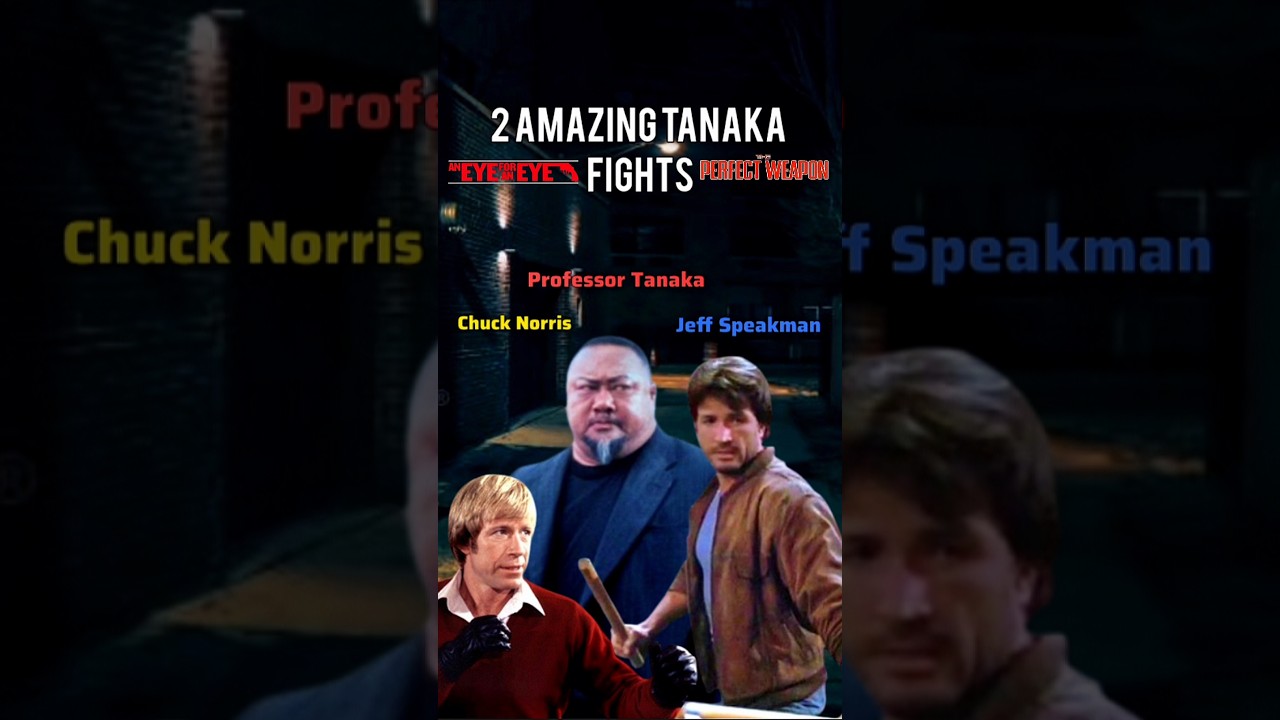 Chuck Norris & Jeff Speakman vs Professor Tanaka