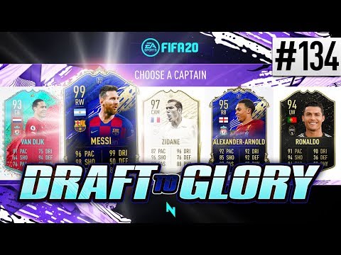 99 RATED TOTY MESSI! - FIFA20 - ULTIMATE TEAM DRAFT TO GLORY #134