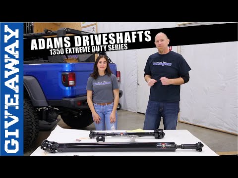 Adams Driveshafts 1350 Extreme Duty Series Driveshafts Install