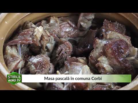 Masa pascala in comuna Corbi 29 04 2021