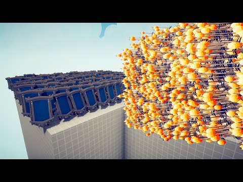 50x MIRROR SHIELD vs EVERY GOD - Totally Accurate Battle Simulator