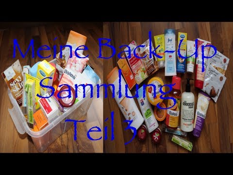 BACK-UP SAMMLUNG (Bodylotions, Badezusätze & Handcremes).